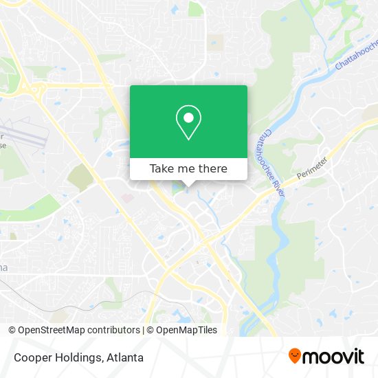 Cooper Holdings map