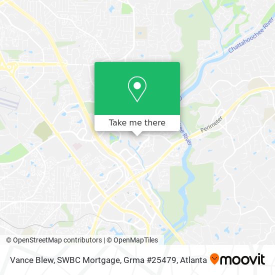 Mapa de Vance Blew, SWBC Mortgage, Grma #25479