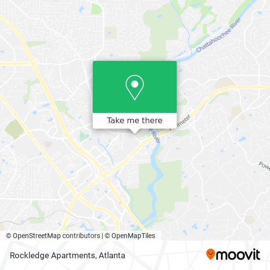 Mapa de Rockledge Apartments