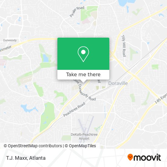 T.J. Maxx map