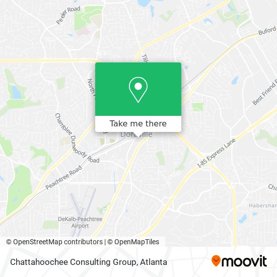 Mapa de Chattahoochee Consulting Group