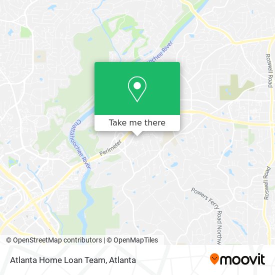 Mapa de Atlanta Home Loan Team