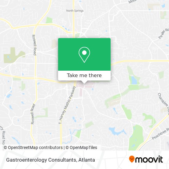 Gastroenterology Consultants map