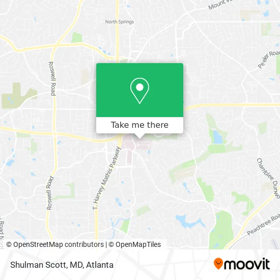 Shulman Scott, MD map