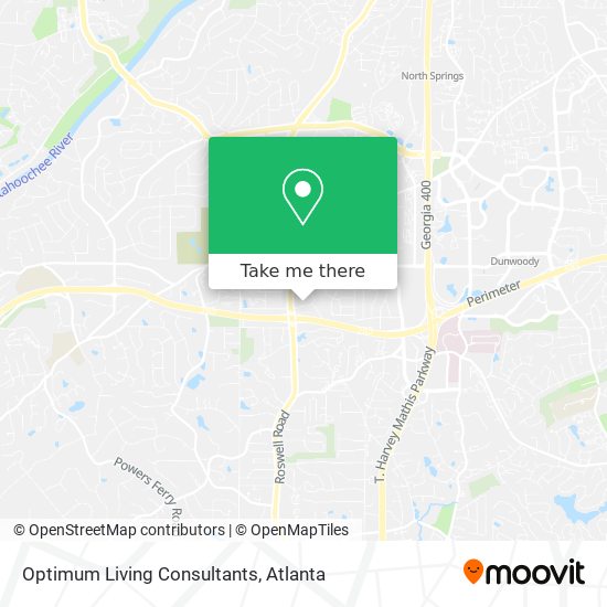 Optimum Living Consultants map