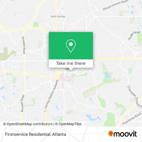 Firstservice Residential map