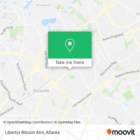 Libertyx Bitcoin Atm map