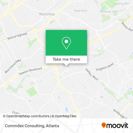 Commdex Consulting map