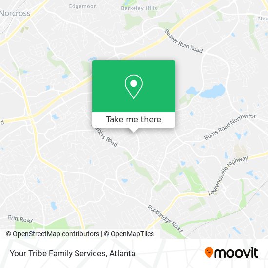 Your Tribe Family Services map