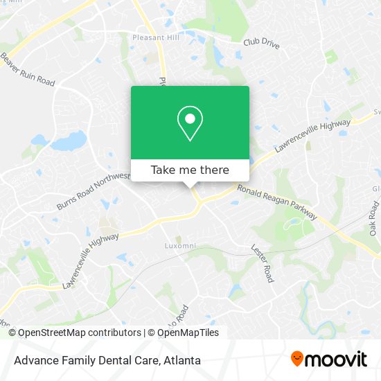 Advance Family Dental Care map