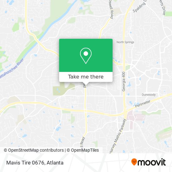 Mavis Tire 0676 map