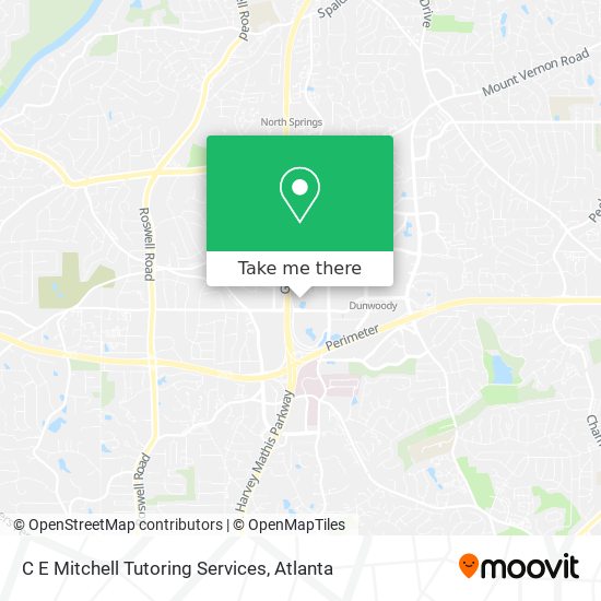 Mapa de C E Mitchell Tutoring Services