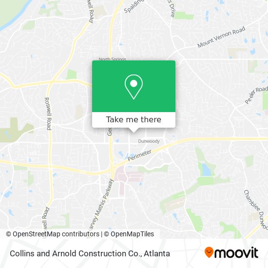 Mapa de Collins and Arnold Construction Co.