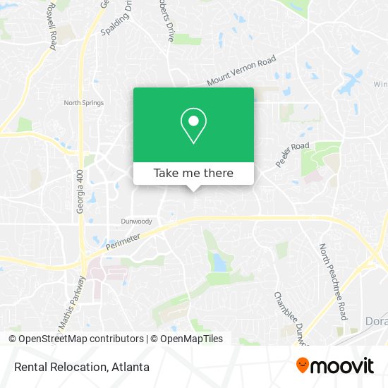 Rental Relocation map
