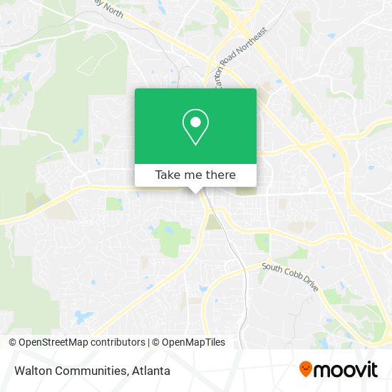 Mapa de Walton Communities