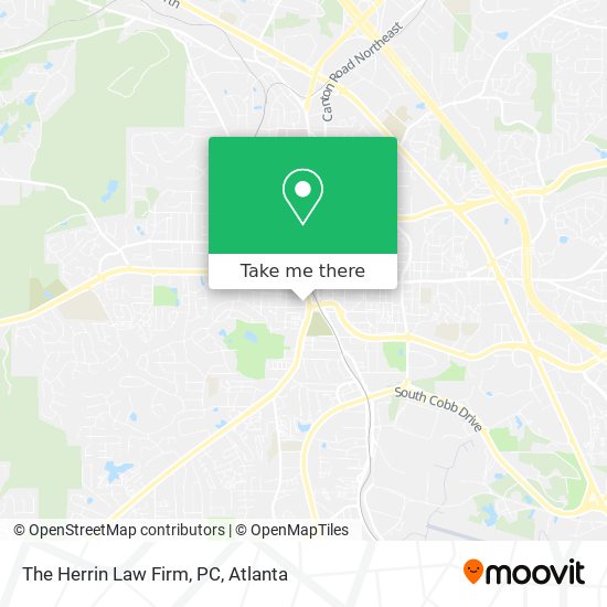 The Herrin Law Firm, PC map