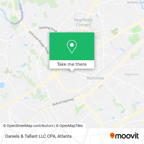 Daniels & Tallant LLC CPA map
