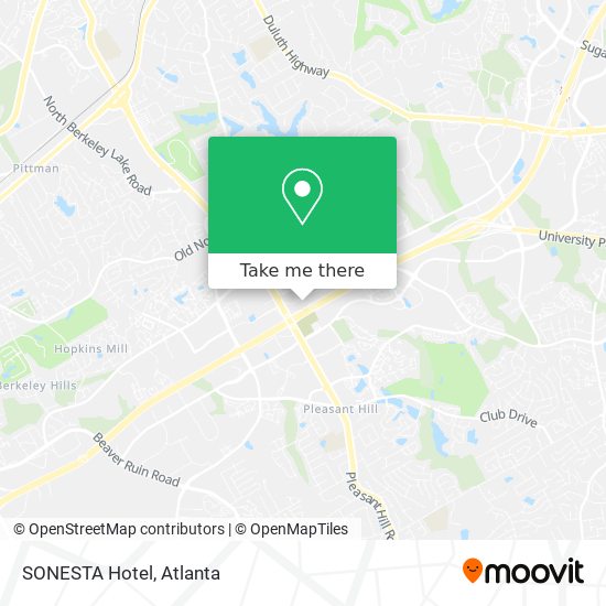 Mapa de SONESTA Hotel