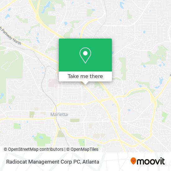 Radiocat Management Corp PC map