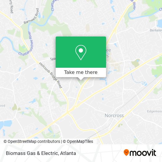 Mapa de Biomass Gas & Electric