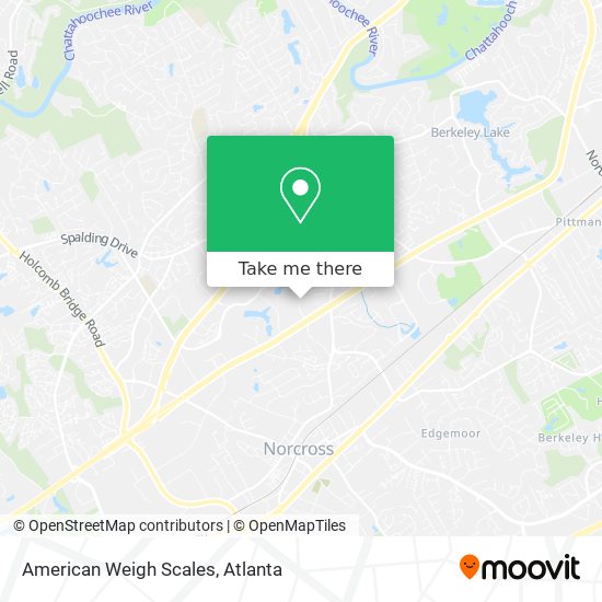 American Weigh Scales map