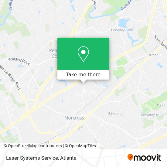 Mapa de Laser Systems Service