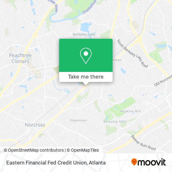 Mapa de Eastern Financial Fed Credit Union