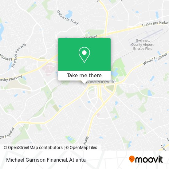 Michael Garrison Financial map