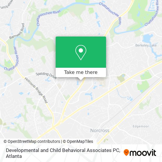 Mapa de Developmental and Child Behavioral Associates PC