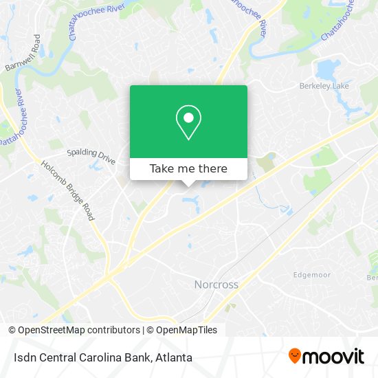 Isdn Central Carolina Bank map