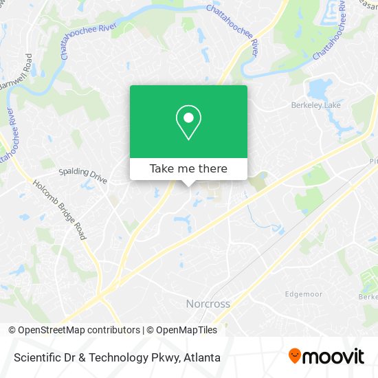 Mapa de Scientific Dr & Technology Pkwy