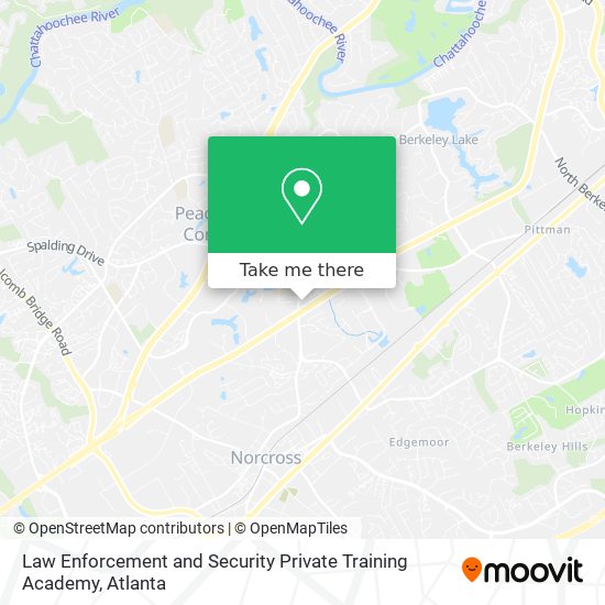 Law Enforcement and Security Private Training Academy map