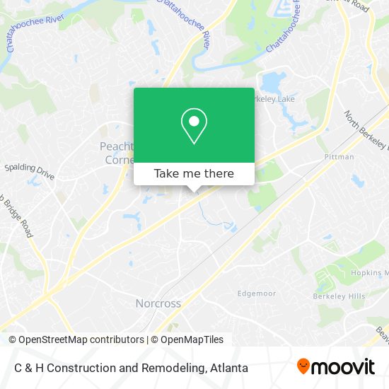 C & H Construction and Remodeling map