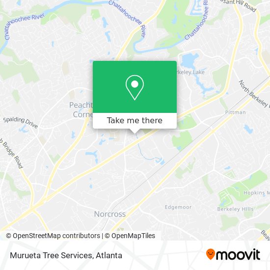 Murueta Tree Services map