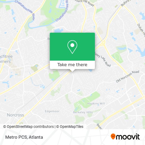 Metro PCS map