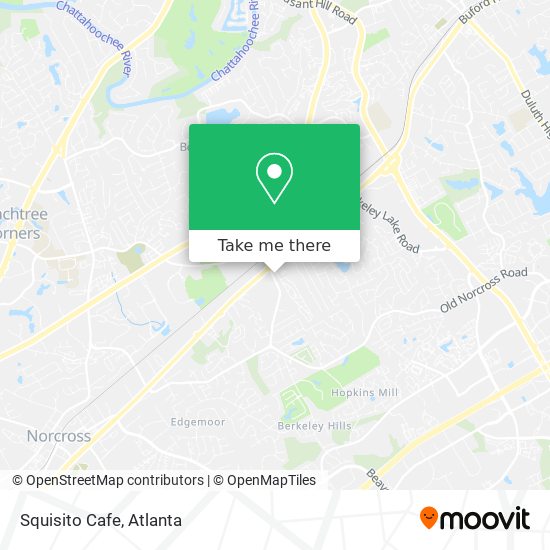 Mapa de Squisito Cafe