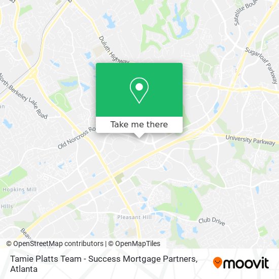 Mapa de Tamie Platts Team - Success Mortgage Partners