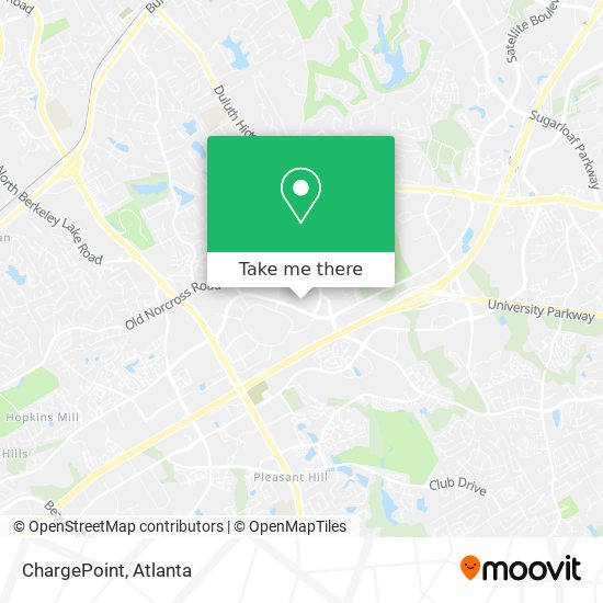 ChargePoint map