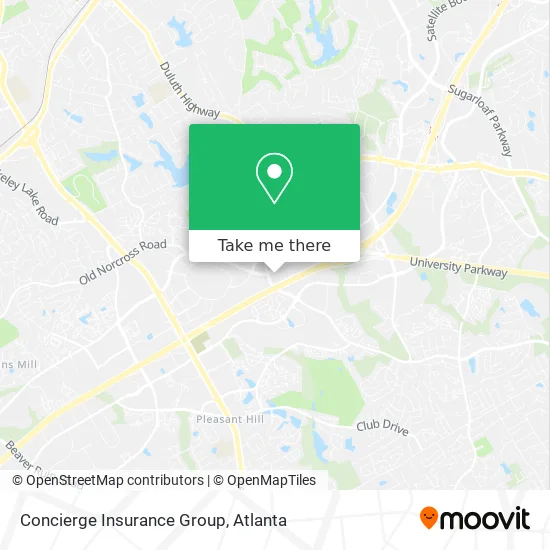 Concierge Insurance Group map