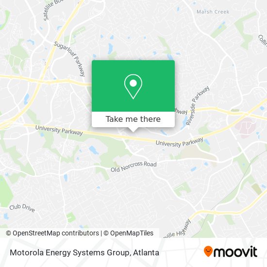 Motorola Energy Systems Group map