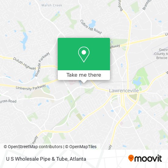 U S Wholesale Pipe & Tube map