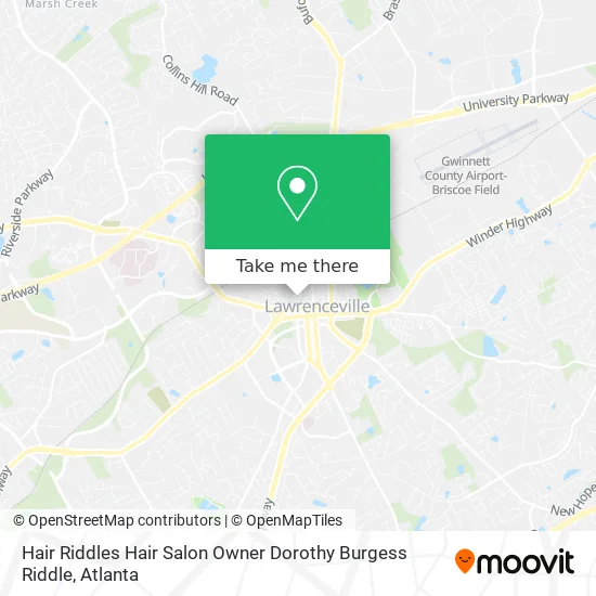 Hair Riddles Hair Salon Owner Dorothy Burgess Riddle map