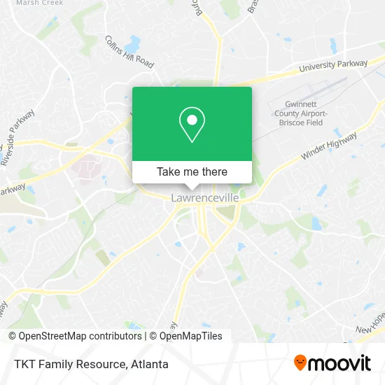 TKT Family Resource map