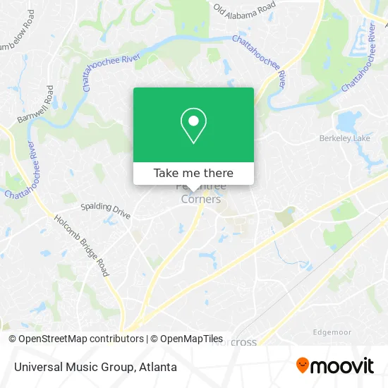 Universal Music Group map