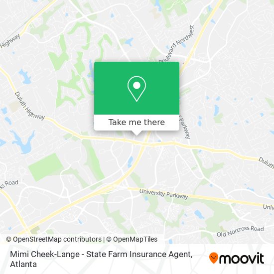 Mapa de Mimi Cheek-Lange - State Farm Insurance Agent