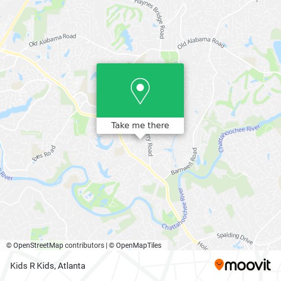 Mapa de Kids R Kids