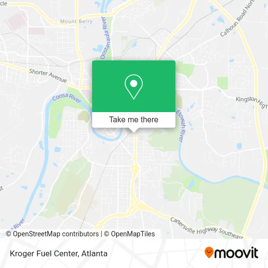 Mapa de Kroger Fuel Center