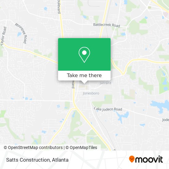 Satts Construction map