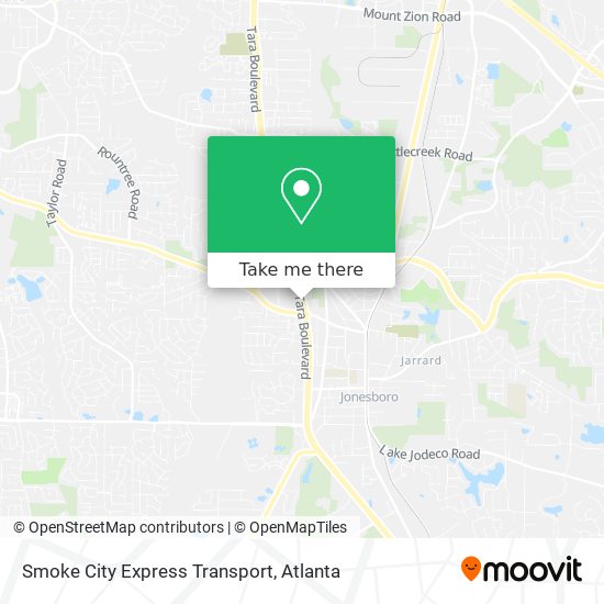 Smoke City Express Transport map