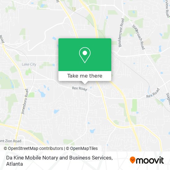 Mapa de Da Kine Mobile Notary and Business Services